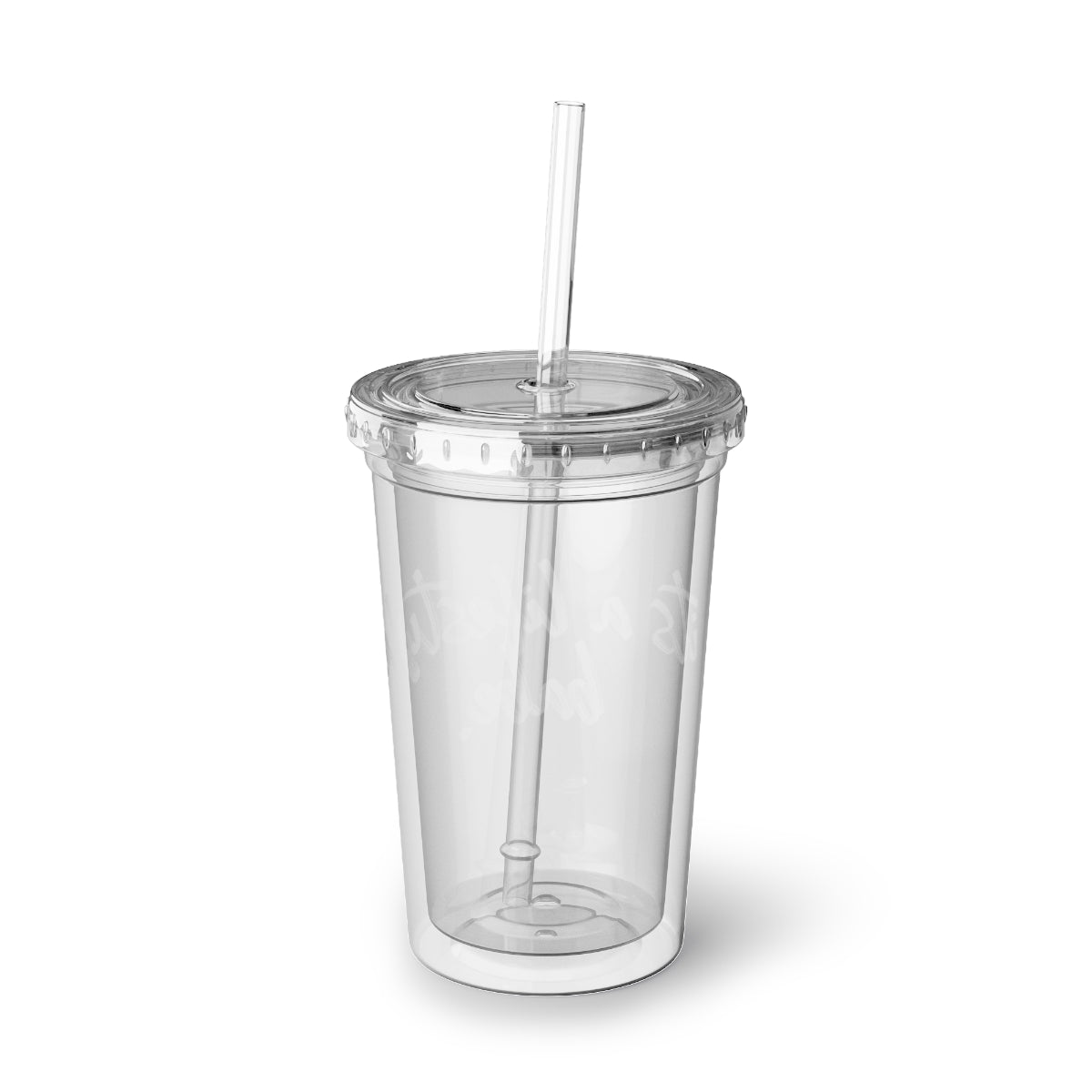 Black Its A Lifestyle Babe Acrylic Cup